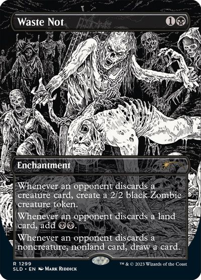 Waste Not card art