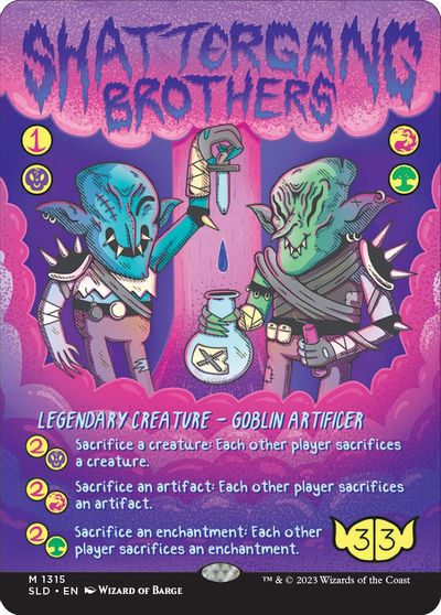 Shattergang Brothers card art