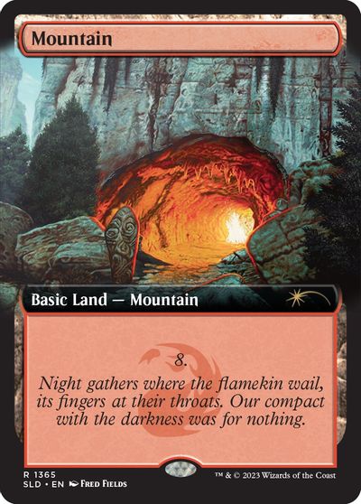 Mountain (1365) card art