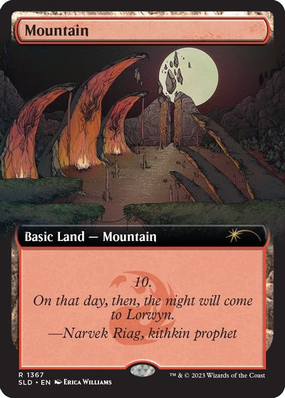 Mountain (1367) card art
