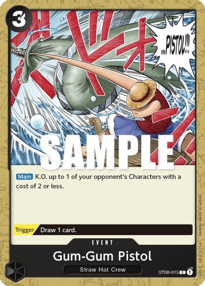 Gum-Gum Pistol card art