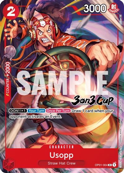 Usopp (3-on-3 Cup) [Participant] card art