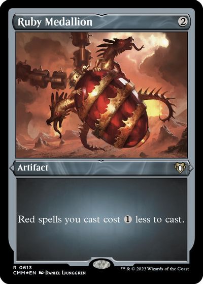 Ruby Medallion (Foil Etched) card art