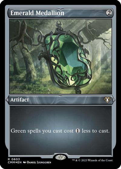 Emerald Medallion (Foil Etched) card art
