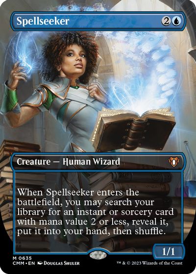 Spellseeker (Borderless) card art