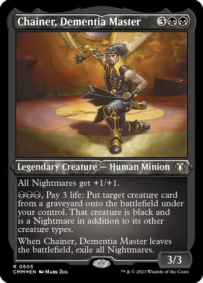 Chainer, Dementia Master (Foil Etched) card art