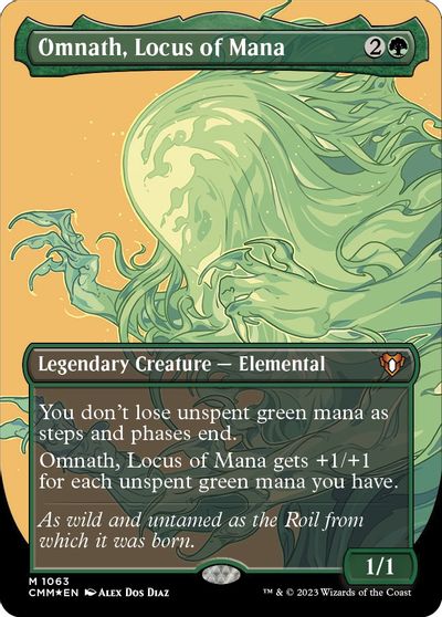 Omnath, Locus of Mana (Textured Foil) card art