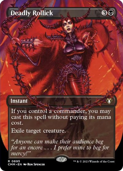 Deadly Rollick (Borderless) card art