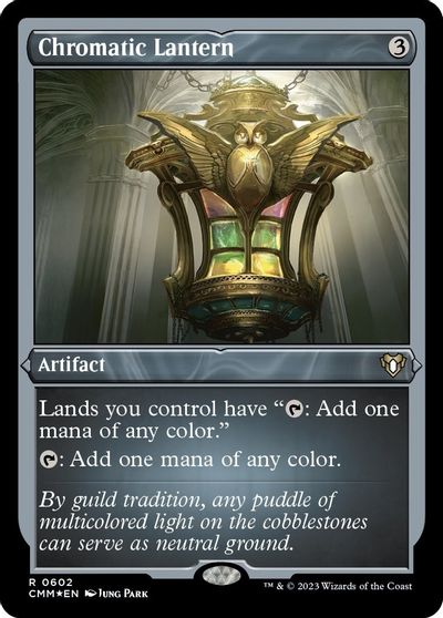 Chromatic Lantern (Foil Etched) card art