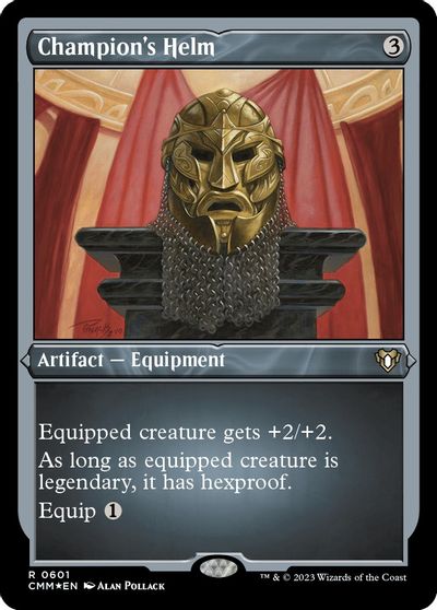 Champion's Helm (Foil Etched) card art