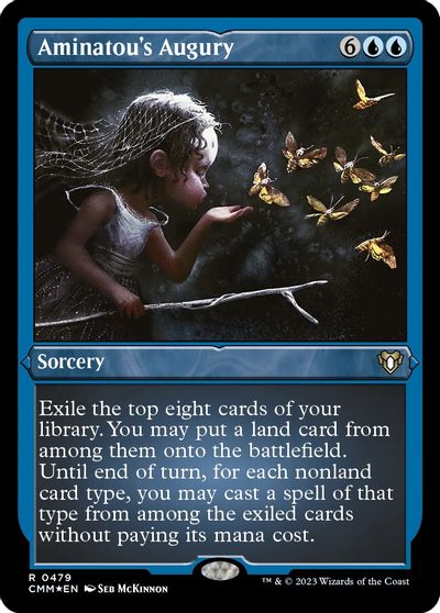 Aminatou's Augury (Foil Etched) card art
