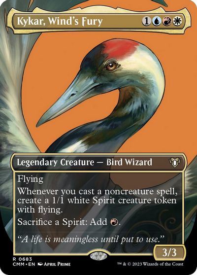 Kykar, Wind's Fury (Borderless) card art
