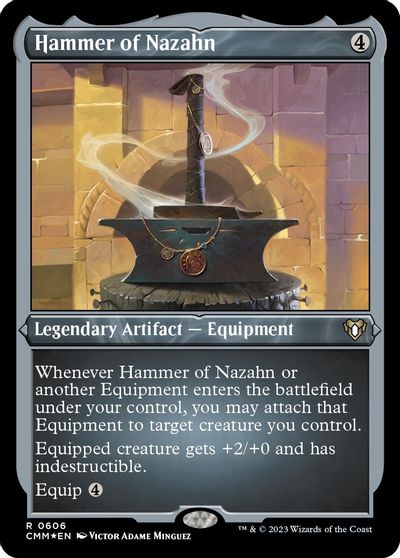 Hammer of Nazahn (Foil Etched) card art