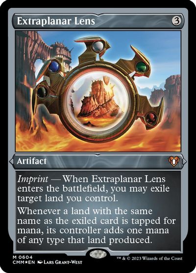 Extraplanar Lens (Foil Etched) card art