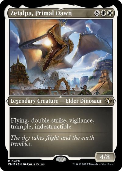 Zetalpa, Primal Dawn (Foil Etched) card art