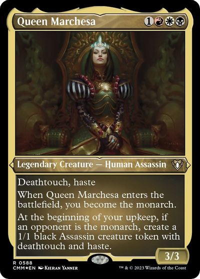 Queen Marchesa (Foil Etched) card art