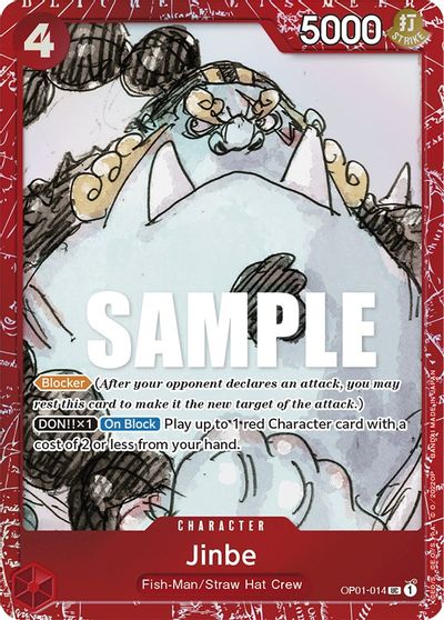 Jinbe (Premium Card Collection -ONE PIECE FILM RED Edition-) card art