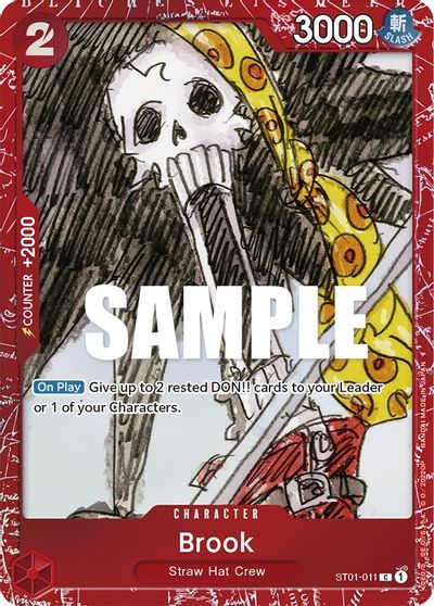 Brook (Premium Card Collection -ONE PIECE FILM RED Edition-) card art