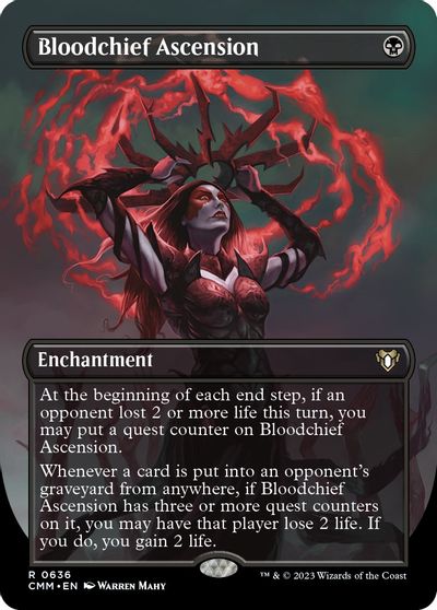 Bloodchief Ascension (Borderless) card art