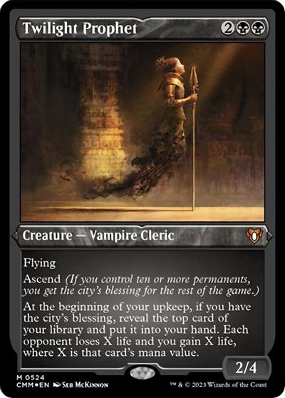 Twilight Prophet (Foil Etched) card art