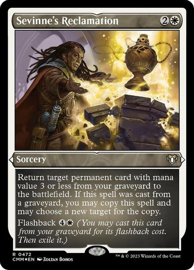 Sevinne's Reclamation (Foil Etched) card art