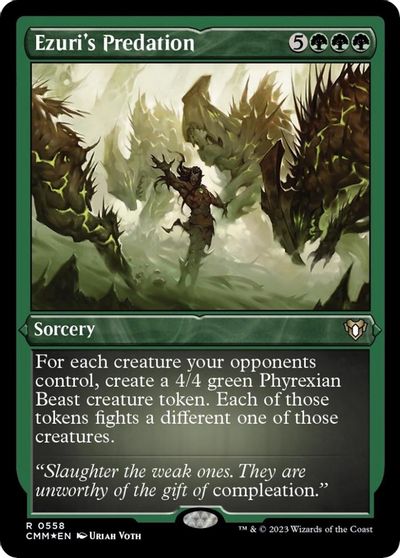 Ezuri's Predation (Foil Etched) card art