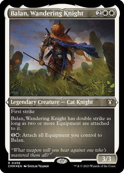Balan, Wandering Knight (Foil Etched) card art