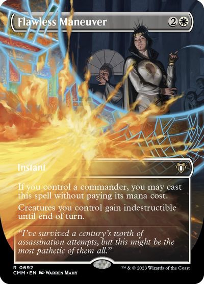 Flawless Maneuver (Borderless) card art