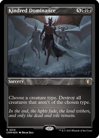 Kindred Dominance (Foil Etched) card art