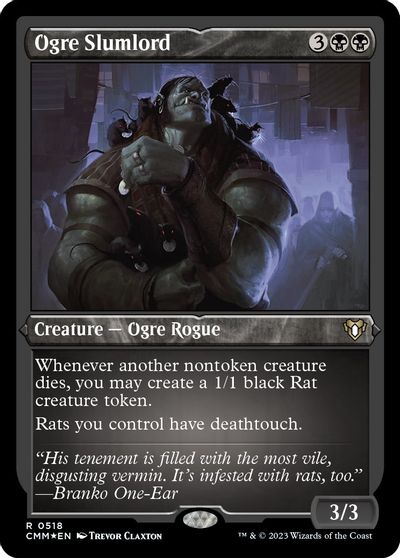 Ogre Slumlord (Foil Etched) card art