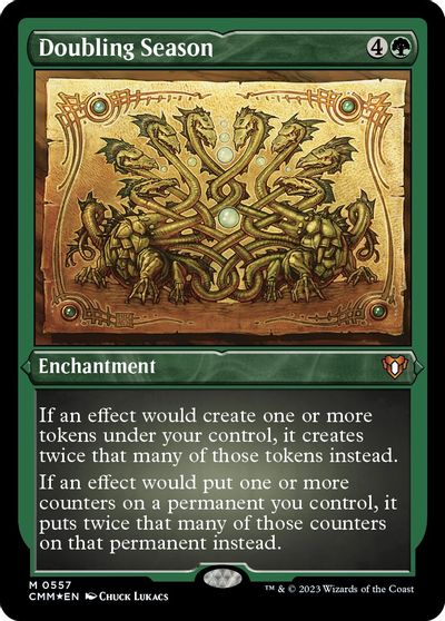 Doubling Season (Foil Etched) card art