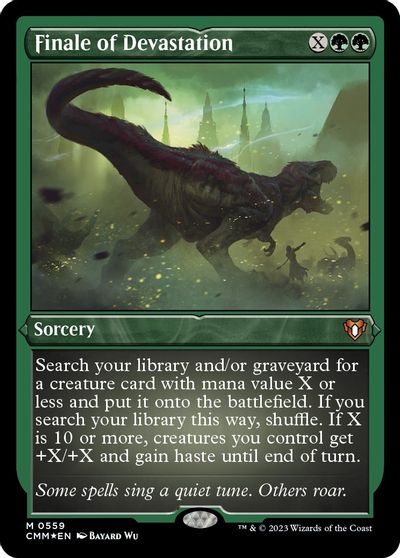 Finale of Devastation (Foil Etched) card art