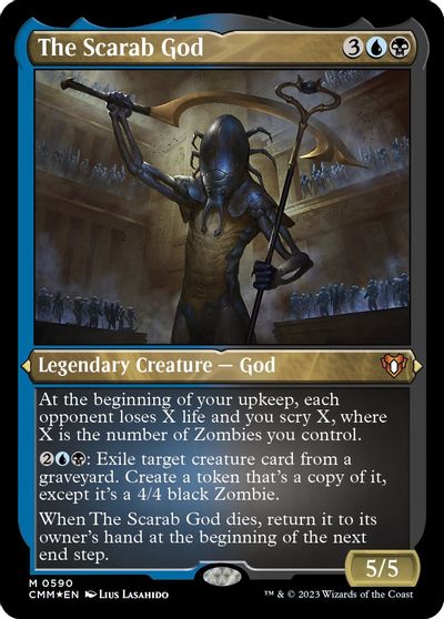 The Scarab God (Foil Etched) card art