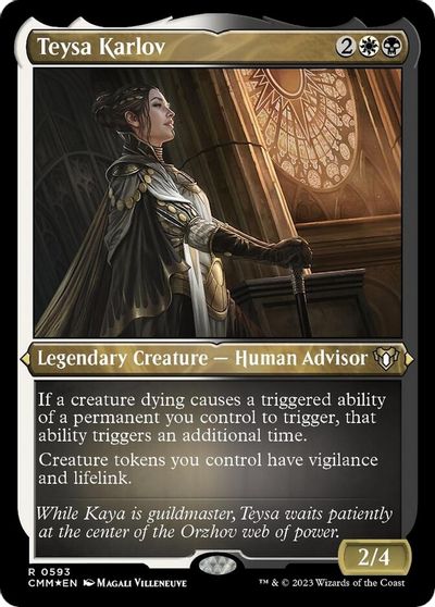 Teysa Karlov (Foil Etched) card art