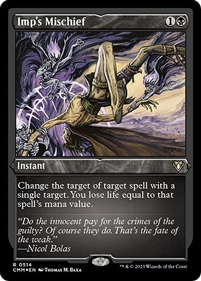 Imp's Mischief (Foil Etched) card art