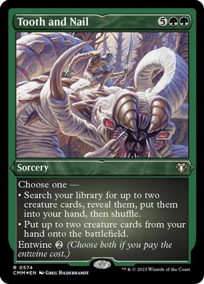 Tooth and Nail (Foil Etched) card art