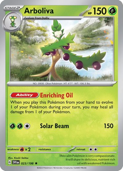 Arboliva - 023/198 (Line Holo) card art