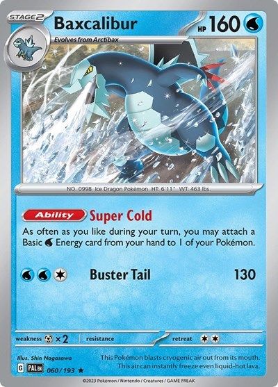 Baxcalibur - 060/193 card art
