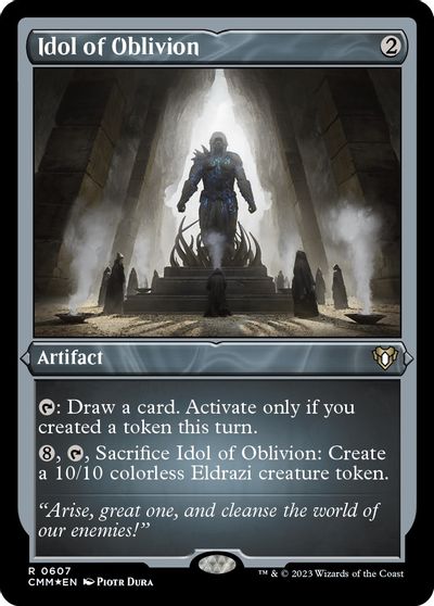 Idol of Oblivion (Foil Etched) card art