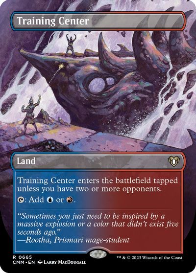 Training Center (Borderless) card art