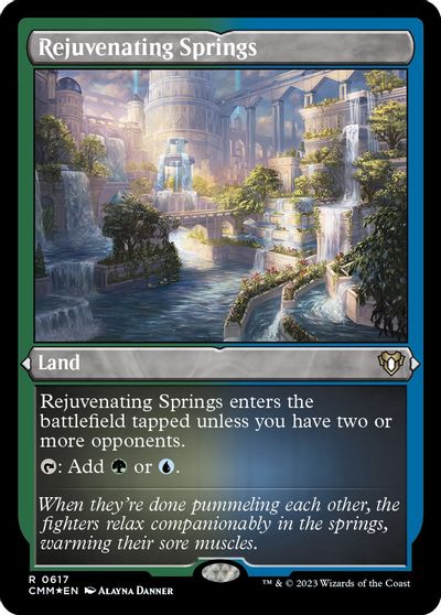 Rejuvenating Springs (Foil Etched) card art