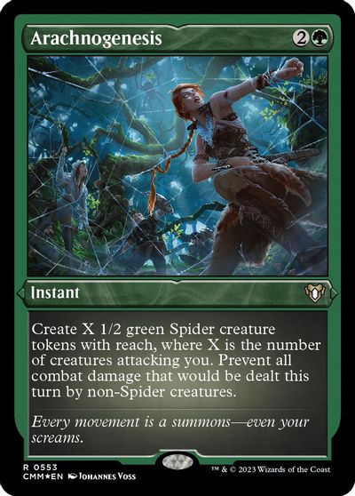 Arachnogenesis (Foil Etched) card art