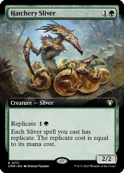 Hatchery Sliver (Extended Art) card art
