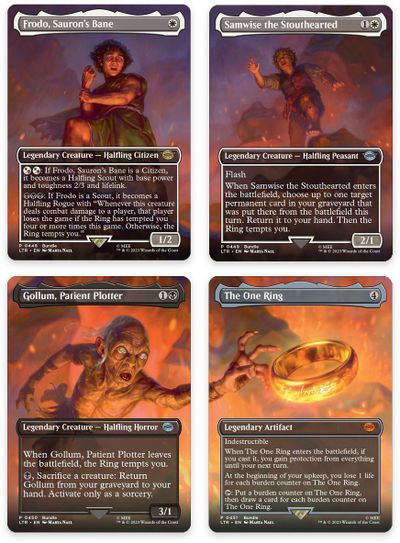 Mount Doom Scene [Set of 4] card art