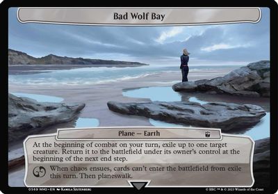 Bad Wolf Bay card art
