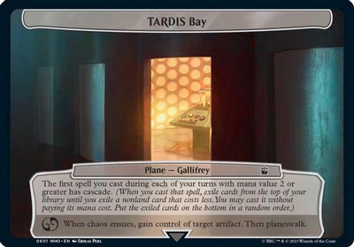 TARDIS Bay card art