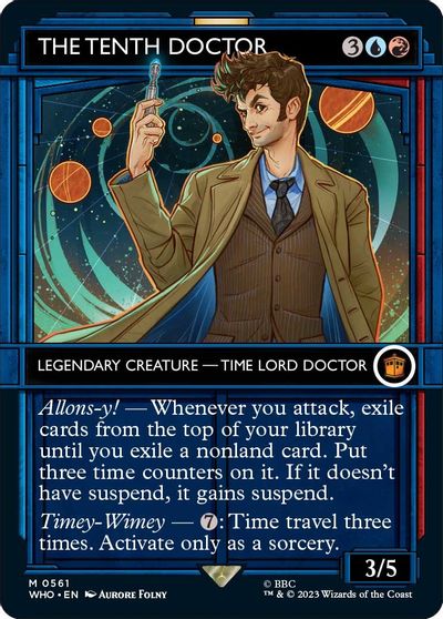 The Tenth Doctor (Showcase) card art