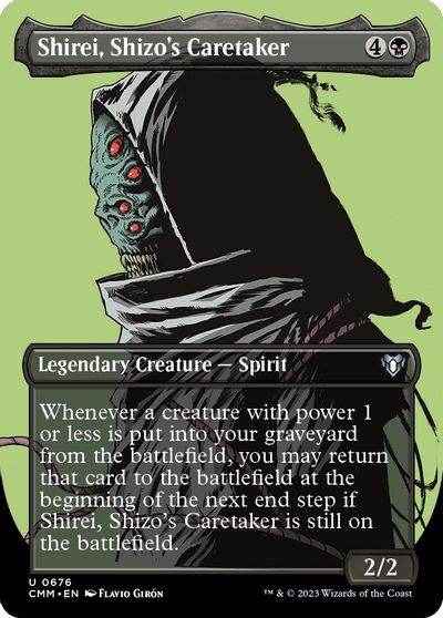 Shirei, Shizo's Caretaker (Borderless) card art