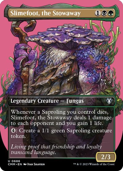 Slimefoot, the Stowaway (Borderless) card art