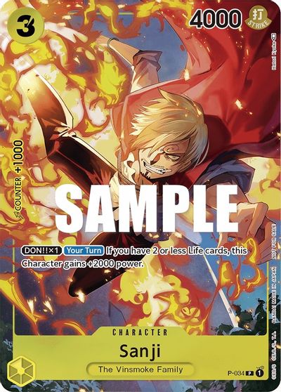 Sanji (Event Pack Vol. 2) card art